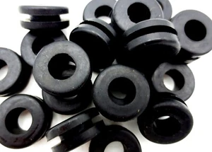Ojal de goma se adapta a panel de 1/2" agujero 3/32", tiene identificación de 3/8" - ¡Durable! ¡Envío gratis! - Imagen 1 de 12