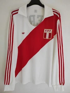 PERU adidas originals dorsal 10 shirt camiseta maillot trikot maglia XL - Picture 1 of 5