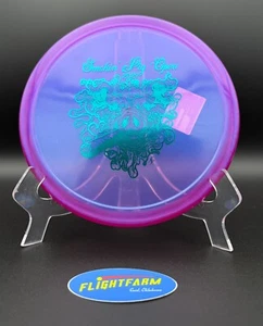 Dynamic Discs Sockibomb Slammer Lucid Ice Custom Artwork Purple 173g 3/1/0.5/4 - Picture 1 of 6