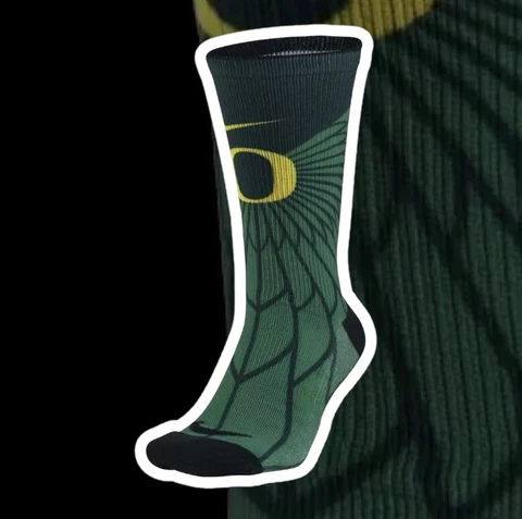 Nike Oregon Ducks Elite Crew Socks Size M - NWT Cover