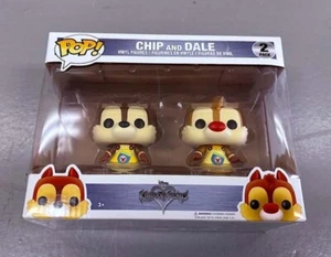 New Funko POP! Disney Kingdom Hearts Chip And Dale 2 Pack Vinyl Figure Vaulted - Picture 1 of 6