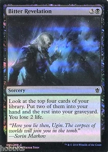 MTG - Khans of Tarkir - Bitter Revelation - 2X - Foil - NM - Picture 1 of 1