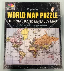 SELCHOW & RIGHTER WELTKARTE 83-TEILIGES PUZZLE (NEU IN SCHRUMPFFOLIE) - Bild 1 von 3