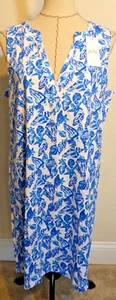 LILLY PULITZER Dev Sleeveless Dress   SHELL COLLECTOR  Size EXTRA LARGE  NWT - Picture 1 of 10