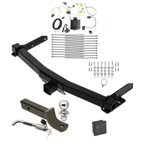 Reese Trailer Hitch For 14-21 Grand Cherokee 22-23 WK Wiring 2" Ball Mount Lock - Foto 1 di 6