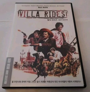 Villa Rides 1968 Brynner Mitchum Bronson - Korean Import Region Free DVD Mint - Picture 1 of 3