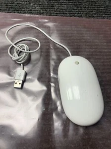 Genuine OEM Apple Mighty Mouse Wired USB White Model A1152 - Picture 1 of 5
