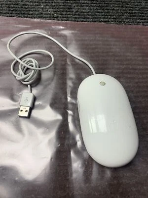 Genuine OEM Apple Mighty Mouse Wired USB White Model A1152  - Image 1 of 4
