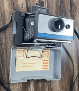 Cámara terrestre de película instantánea automática Polaroid 210 vintage no probada - Imagen 1 de 18