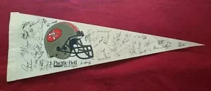 San Francisco 49ers NFL Team Pennant (1991) (Pacific Bell Smart Yellow Pages) - Picture 1 of 7