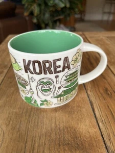 RARE Starbucks Korea City Mug Korea Been There 414ml (14oz) VHTF Cup - Picture 1 of 8
