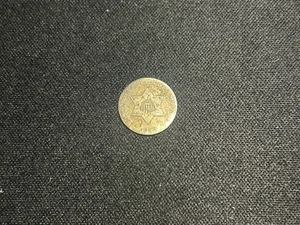1853 Three Cent Silver Trime Good Condition - Picture 1 of 2