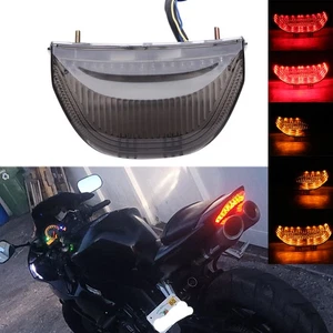 Integrated LED Tail Light Turn Signals For Honda CBR600RR CBR1000RR 2003-2007 - Foto 1 di 12