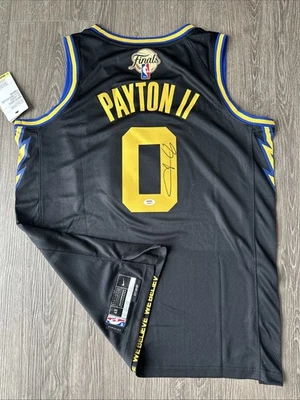 Gary Payton II Golden State Warriors Autograph Signed Jersey! Psa Coa  - Image 1 of 3