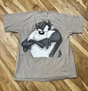 VTG 1994 USA Warner Bros Changes Taz Wear Tasmanian Devil T-Shirt Mens Size XL - Picture 1 of 18