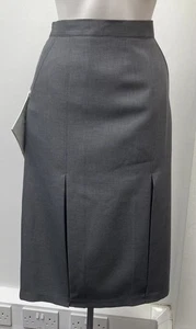 EMSMORN LADIES GREY STRETCH BOWLS SKIRT SIZE 14 FREE P&P - Picture 1 of 3