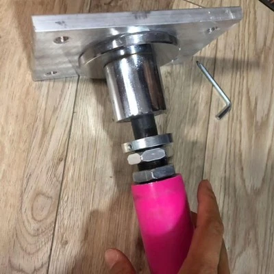 Pole Dance Fixed Plate Ceiling Mount Perforated Top Plate - Image 1 of 4