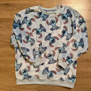 Disney Lilo & Stitch Plush Sweatshirt Stitch Size L - Picture 1 of 3