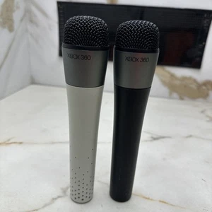 2x Genuine OEM Microsoft Xbox 360 Microphone Mic Wireless Model - 1380 - Picture 1 of 4