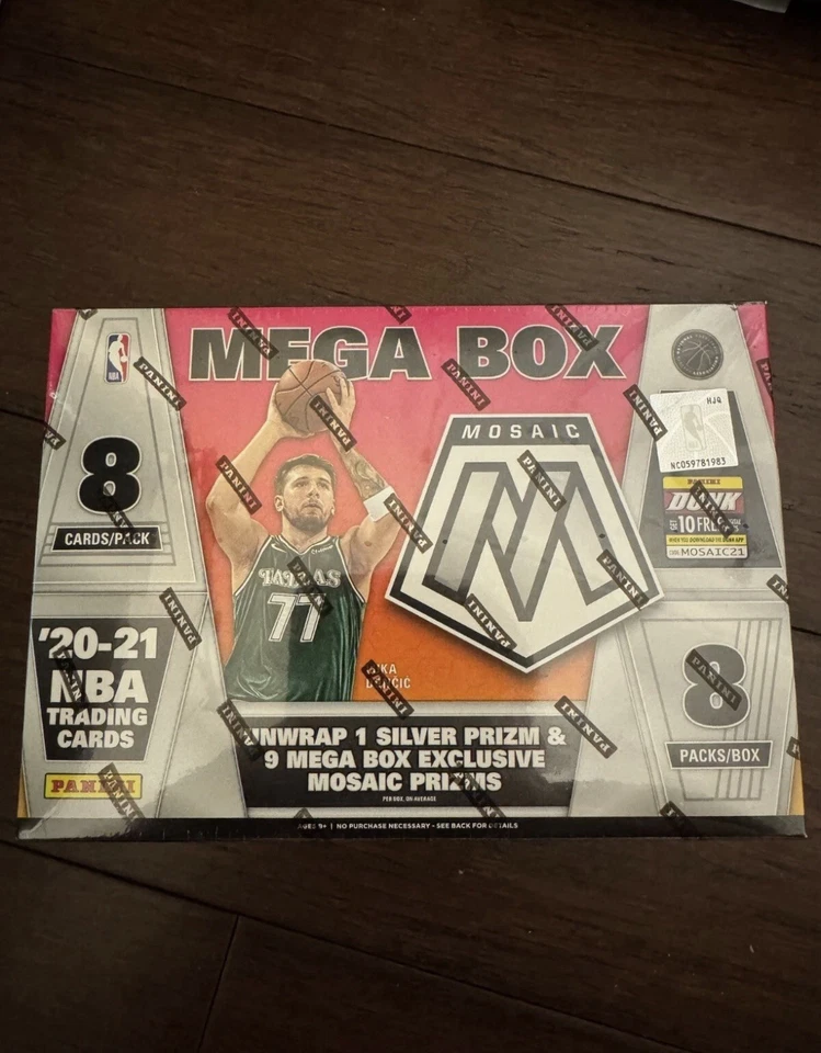 Mega caja objetivo de baloncesto de la NBA Panini Mosaic 2020-21 (nueva sellada de fábrica) Foto 1 de 1