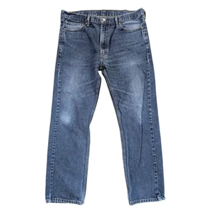 Pantalones de mezclilla para hombre Levi's 505 corte regular pierna recta azul lavado 38x32 - Imagen 1 de 5