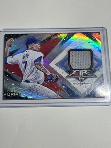2017 Topps Fire - Relics Julio Urias #FR-JU /110 (MEM) - Picture 1 of 2