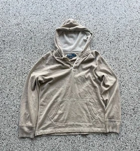 Vintage Polo Ralph Lauren Alpaca Sweater Hoodie Mens L Henley Long Sleeve - Picture 1 of 6