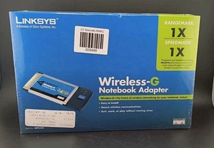 Linksys Wireless-G Notebook Adapter WPC54G NEU VERSIEGELT M1 - Bild 1 von 5
