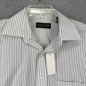 Donald J. Trump Dress Shirt Mens 15.5 34/35 Signature Collection French Cuff - Picture 1 of 16