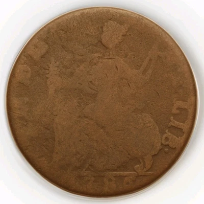 1786 Connecticut Copper Coin Better Date - Image 1 of 4