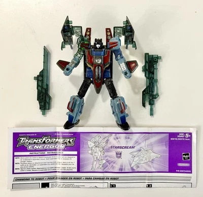 Transformers Energon Starscream COMPLETE, Super Clean, Ships Fast - Image 1 of 4