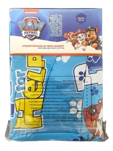 Paw Patrol Spannbettlaken 90x200 cm a Baumwolle – extra tief mit 25 cm Steghöhe - Bild 1 von 2