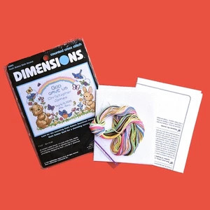 DIMENSIONS COUNTED CROSS STITCH KIT: BABY BIRTH RECORD SL - Picture 1 of 1