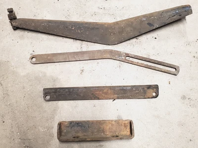 1959-60 Chrysler 300/Imperial 413 Wedge Full Set of Generator Brackets - Image 1 of 4
