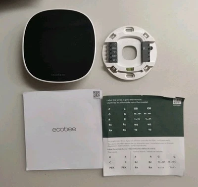 Ecobee Smart Thermostat Essential EB-STATE7-01 Programmable Wi-Fi Thermostat - Image 1 of 4