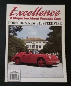Revista Excellence Porsche agosto 1993 - edición #40 - Porsche 911 Speedster - Imagen 1 de 4