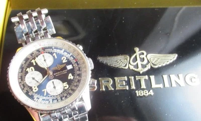 Vintage Breitling Old Navitimer II A13022 AUTOMATIK Mit Box und Karton - Bild 1 von 4