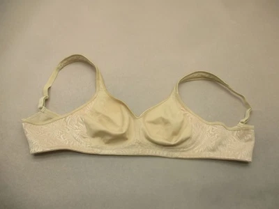 Sujetador minimizador 36B Playtex mujer beige inalámbrico sin forro cierre trasero 10S Foto 1 de 4