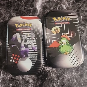 Pokemon Cards TCG Scarlet /Violet Black Bolt & White Flare Unova 2 Mini Tins NEW - Picture 1 of 6