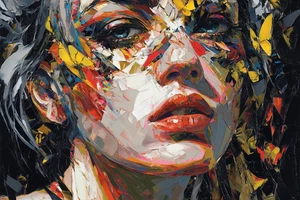 🎨 Sandra Chevrier La Cage une envie de crime | COA | Art Print Giclée 36x24 H4 - Picture 1 of 7