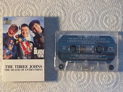 The Three Johns - The Death Of Everything US orig' Caroline cassette TESTED - Image 1 of 2
