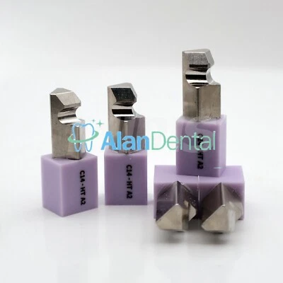 ALANDENTAL 5X C14 Dental Lab Lithium Disilicate Ceramic Blocks Emax CAD/CAM for Planmeca