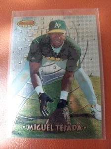 1997 Bowman's Best Miguel Tejada #114 Oakland A's Rookie - Bild 1 von 2