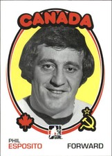 2009-10 ITG 1972 The Year In Hockey #159 Phil Esposito