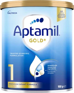 Aptamil Gold+ 1 Premium Nutritionally Complete Infant Formula, Premium Baby - Picture 1 of 15