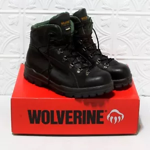 Botas Wolverine WO3778 Tacoma-Puntera de Acero Negras Seguridad en el Trabajo Dura-Shocks Talla 9W - Imagen 1 de 9