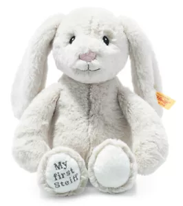 Mein erster Steiff Hoppie Hase - creme Plüsch Kuscheltier Baby Hase Stofftier - 242342 - Bild 1 von 1