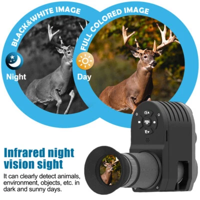 Megaorei IR Nachtsichtgerät Nachtsicht Jagd Zielfernrohr Kamera Camcorder Record