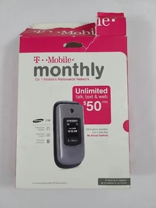 Samsung SGH-T139 (T-Mobile) 3G GSM Cell Phone - Blue Not Tested - Picture 1 of 9