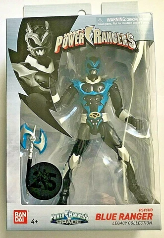 PSYCHO BLUE RANGER Saban's Power Rangers in Space Legacy Collection. In Stock! Cover